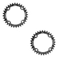 thumbnail image 1 of Greeniant Juego de bielas para bicicleta, disco dentado, 32T, cadena hexagonal de aluminio, accesorios de reparación de ciclismo para deportes al aire negro y 32T 2piezas Greeniant CBP110519, 1 of 5