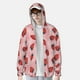 thumbnail image 2 of Fotbe Strawberries Chaqueta con Protección Solar UPF 50+ para Hombre y Mujer, Camisa con Capucha y Bolsillos-X-Large, 2 of 7