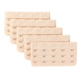 thumbnail image 1 of INSPIRAR CHIC Sujetadores de Mujer 3 x 5 Ganchos Extensor de Sujetador de Latón Ajustable 5 Pcs Cinta de Ojo Correa Color Piel-3 5, 1 of 5