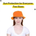 thumbnail image 2 of ORUYROP Unisex Washed Cotton Bucket Hat Summer Outdoor Cap, 2 of 6
