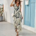 thumbnail image 6 of Beach Seashell Starfish Pattern Design Sleeveless Dress Summer Clothes for Women Women's Clothing 2025, 6 of 7