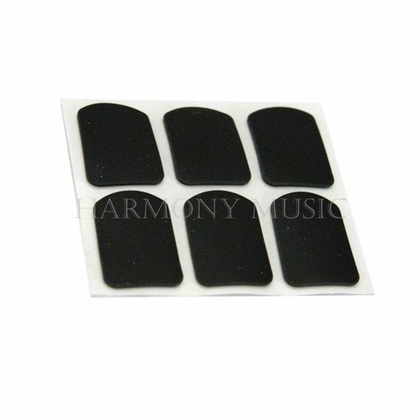 BG A10S Small Mouthpiece Cushion Black, 0.8mm, 6 Pack