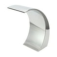 thumbnail image 2 of Ximing Swimming Pool Waterfall Stainless Steel Water Feature,Waterfall Spillway for Backyard Ponds Swimming Pools Landscape Average Top, 2 of 10