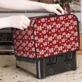 thumbnail image 7 of Yiaed Ho-Ho-Ho Print Two Slice Bread Machine Cover, Universal Size Kitchen Appliance Cover for Bread Machine,Bread Machine Cover, 7 of 7