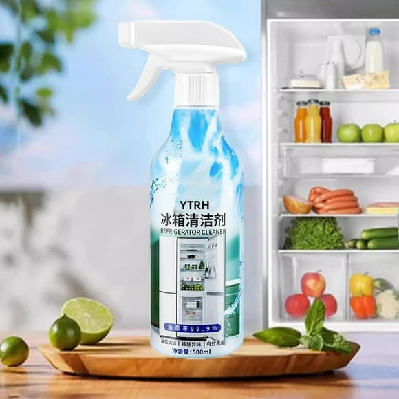 Fiudx Limpiador En Aerosol para Refrigeradores, Gran Capacidad, Aplicación Rápida y Sencilla, Aroma Natural Fresco, Uso Multifuncional, Apto para Cocinas y Estufas, Tamaño de 500 Ml.