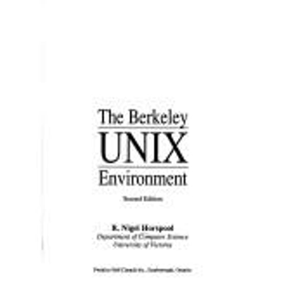 Pre-Owned Berkeley UNIX Environments (Paperback) 0130893684 9780130893680