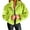 Green, variant on Lovskoo 2024 Womens Winter Coats Cropped Faux Fur Jacket Thick Warm Zipper Streetwear Loose Long Sleeve Solid Color Casual Cardigan Coat Black