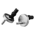 thumbnail image 2 of 2x Toilet Seat Hinges Top Close Soft Release Quick Fitting Heavy Duty Hinge Pair, 2 of 9