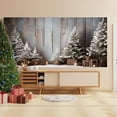 Christmas Background Cloth Classic Lighting Holiday Party Decoration