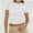 White, variant on Womens Basic Short Sleeve Slim Fit T Shirts Soft Crewneck Crop Tee Summer Cute Gym Fashion Clothes