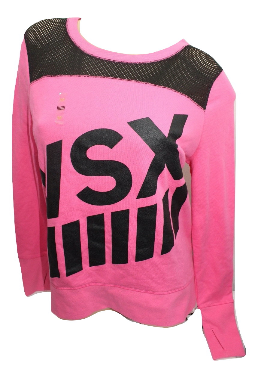 victoria secret pink open back shirt