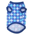 thumbnail image 4 of Camisas para mascotas, Cerdo para mascotas Primavera Verano Camisas de verano para mascotas Camisas con rombos para mascotas Probadas y confiables, 4 of 8