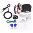 thumbnail image 2 of Button Car Alarm System One Click Start System Push to Start Ignition One Click Stop Button Kit Keyless Start System for Most DC12V Cars, 2 of 7