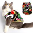 thumbnail image 1 of Costume pour Animaux Imprimé Floral Créatif Veste pour Chatons Chiots, 1 of 8