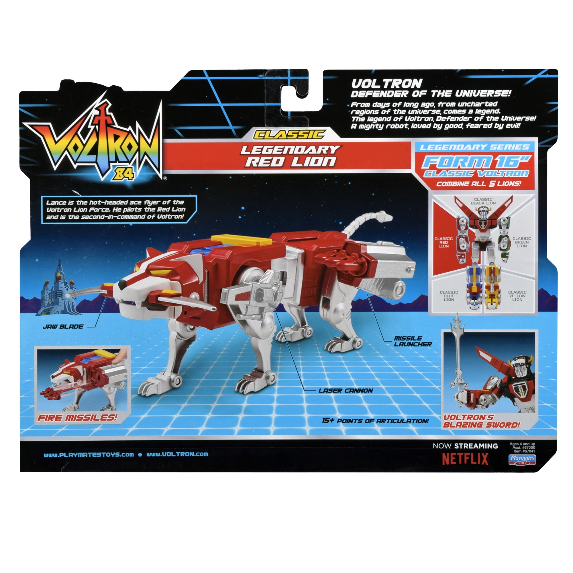 Voltron legendary red lion 2025