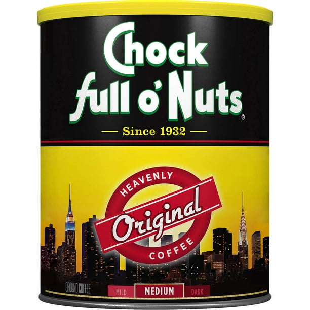Chock full o'Nuts Original Ground Coffee, Medium, 48 oz