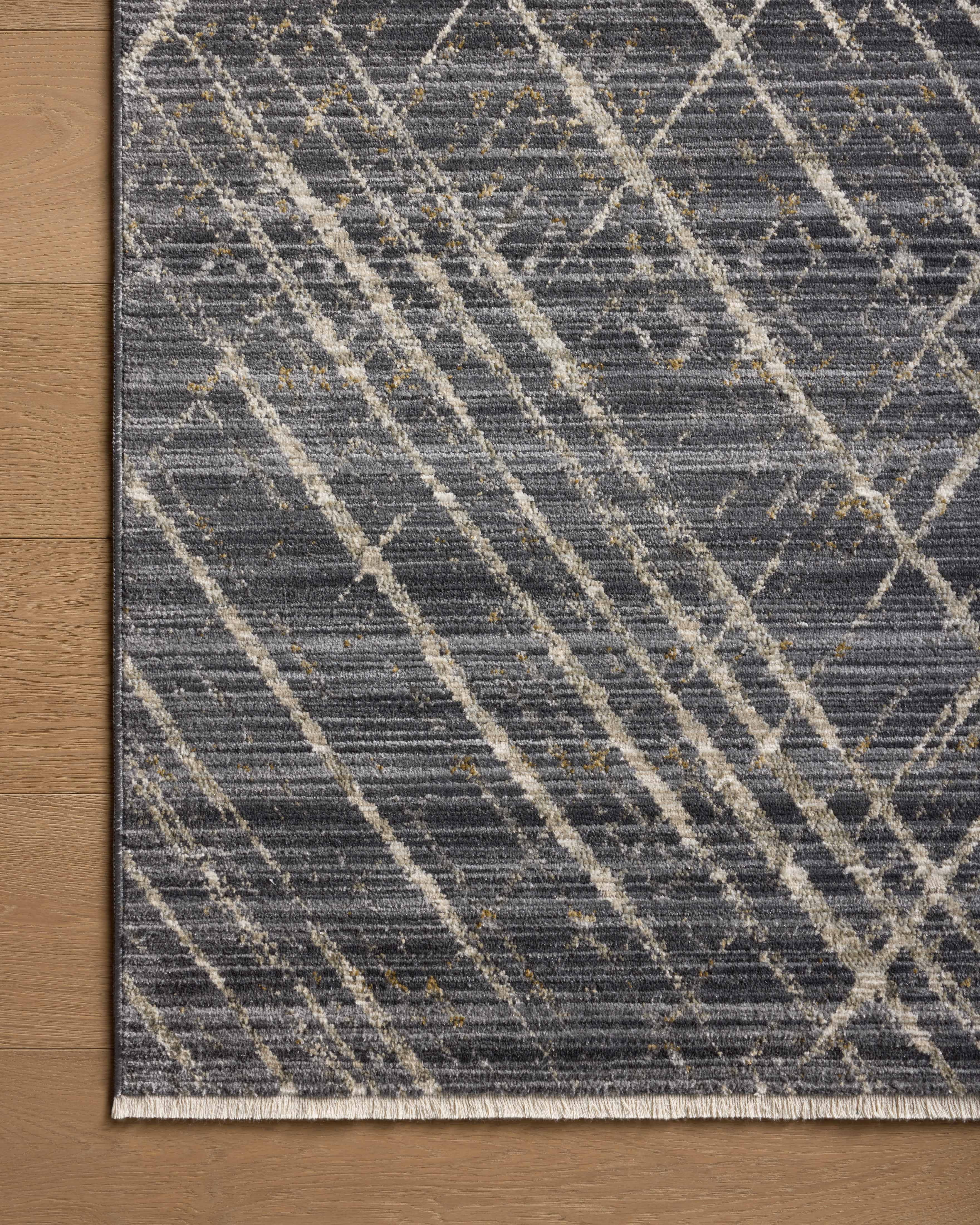Loloi Wade Midnight / Beige 5'-3" x 7'-9" Area Rug