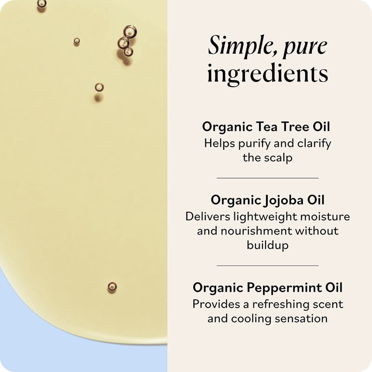 Organic Tea Tree Scalp Clarifying Oil, 2 fl oz photo 6