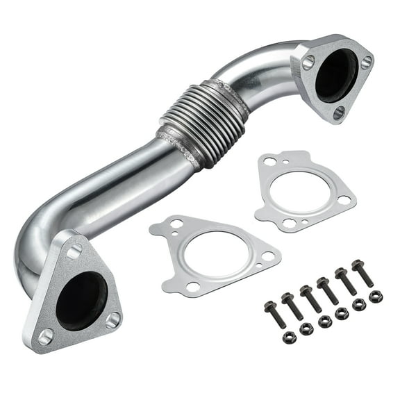 SPEEDWOW Exhaust Up Pipe for 2001-2016 6.6L Chevrolet Chevy GMC Duramax LB7 LLY LBZ LMM LML