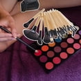 thumbnail image 1 of 24 Uds juegos de brochas de maquillaje suaves con bolsa de rodillo herramientas de maquillaje para regalos de mujeres , Colco Pinceles de maquillaje, 1 of 8