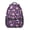 Princess and Unicorn, variant on Princess and Fairy Black Pattern Backpack for School, Cute School Bag with Adjustable Shoulder Straps and Padded Back, 15.3"x11"x6.7"