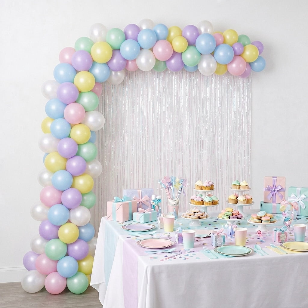 12" Pearl Mix Latex Balloons, 72 Pieces, by Way To Celebrate