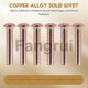 thumbnail image 4 of 100 Pcs 564inch X 2564inch Round Head Copper Solid Rivets Fasteners, 4 of 5