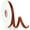 Brown, variant on 1/2" X 50 Yards Solid Color Satin Ribbon, Double Faced High Density Polyester Fabric Ribbon for Gifts Wrapping, Wedding, Party, Crafts, Hair Bows, Home DIY Decor Ornaments
