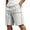 Gray, variant on EOYWHK Athletic Shorts for Men Quick Dry with Pockets Elastic Waist Mens Active Shorts Soft Lightweight Breathable Casual Activewear for Men Black, Size L