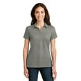 thumbnail image 1 of Discontinued  Port Authority ®  Ladies Meridian Cotton Blend Polo. L577 M Monument Grey, 1 of 2