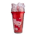 thumbnail image 1 of Vaso con Tapa de Cúpula 3D Cabeza Hello Kitty, Diseño Hello Kitty, Vaso Reutilizable con Diamantina en Forma de Estrella, Capacidad 500ML. Rojo, 1 of 4