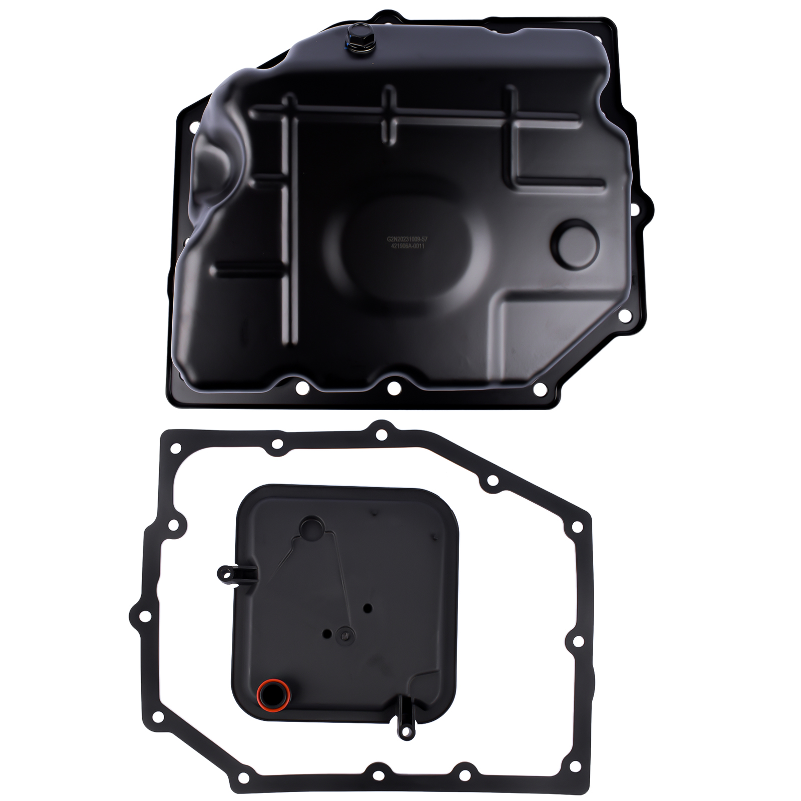 GELUOXI Transmission Oil Pan + Oil Filter +Gasket for Jeep Chrysler Dodge Ram Mitsubishi 52852912AC