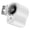 White, variant on Car Clip-On Air-Cooling Fan – Features 360° rotation, 199 speed settings, and semiconductor cooling technology; a portable, USB-rechargeable, hands-free clip-on fan suitable for use in cars, offices
