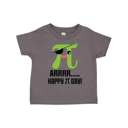 

Inktastic Happy Pi Day Math Symbol Pirate Gift Toddler Boy or Toddler Girl T-Shirt