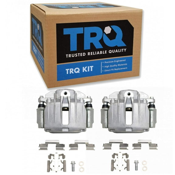 TRQ Rear Brake Caliper Set Compatible with 2000-2002 Cadillac DeVille 2003-2005 Chevrolet Astro 1999-2002 Silverado 1500 2000-2001 Tahoe GMC Safari Sierra 1500 Yukon