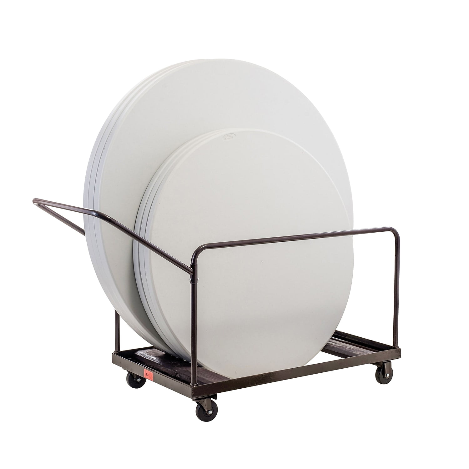 NPS® Folding Table Dolly For Vertical Storage, 48" & 60" Round Tables