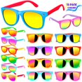 thumbnail image 1 of Gafas de sol Metemot Kids con protección UV400, 16 paquetes, 3 a 8 años, 1 of 7