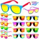 thumbnail image 1 of Gafas de sol Metemot Kids con protección UV400, 16 paquetes, 3 a 8 años, 1 of 7