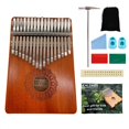 thumbnail image 4 of Arpa de pulgar de 21 tonos Arpa de pulgar de 17 tonos Kalinbaqin Instrumento de arpa de pulgar kalimba de 17 tonos, 4 of 5