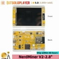 thumbnail image 2 of NerdMiner V2-2.8"(1002K) BTC Solo Miner 1002Kh/s Open Source Bitcoin Mining 2.8 inch Smart Display Crypto Lottery Machine, 2 of 8