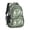 Cat and Music, variant on Black Cat Silhouette White Pattern Backpack for School, Cute School Bag with Adjustable Shoulder Straps and Padded Back, 16.9"x12.6"x5.9"