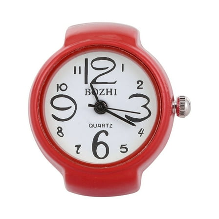 Watch Cases for Men Fashion Watch Ring Novelty Gift Digital Watch Watch Finger Ring Watch-shaped Ring Man