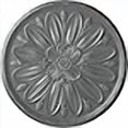 thumbnail image 3 of Ekena Millwork CM40DLPLS Delfina Ceiling Medallion, Platinum, 40"OD x 1 7/8"P, 3 of 4