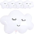 thumbnail image 1 of 5pcs globos nubes de nubes de cumpleaños globos inflables decoraciones de globo de aluminio de aluminio, 1 of 7