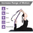 thumbnail image 4 of Stretching Strap Band - Elastic Stretcher for Yoga, Running, Pilates, - Helps Increase Mobility, 4 of 5