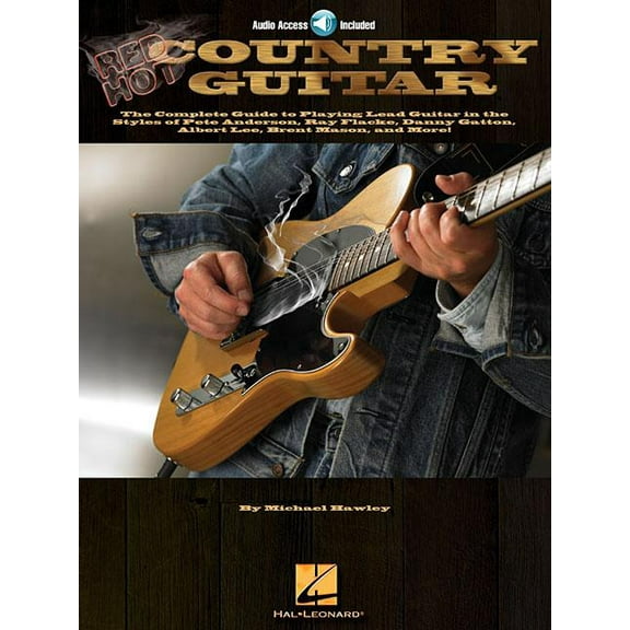 Guitar Signature Licks Red Hot Country Guitar, (Paperback)