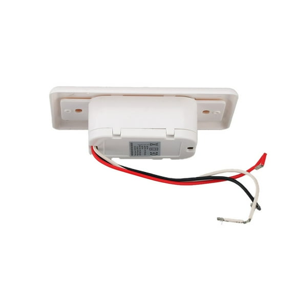 US PIR Wall Mounted Motion Sensor Switch Automatic Infrared Light Control 6-9m Sensing Distance 110V-240V AC