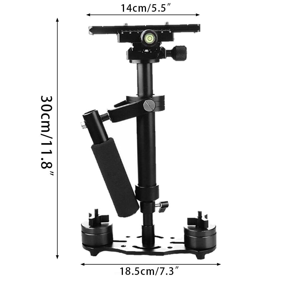 S40 Handheld Steadycam Camera Video Stabilizer Supports up to 2kg/0.44Ibs for Camcorder Camera Video DSLR