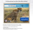 thumbnail image 2 of ArtToFrames 38.6x29.5 Inch - 98x75 CM Brown Puzzle Frame for 2000 piece Puzzles.1.25 Inch Custom MDF Puzzle Frames, Natural Oak - Comes with Economy Acrylic, 2 of 6