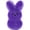 Purple, variant on Easter Bunny Plush Toys Cute Peep Rabbit Stuffed Animal 6inches Stuffed Bunny Plushies Home Decor Party Supplies Gift for Kids